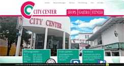 Desktop Screenshot of citycenter-woergl.at